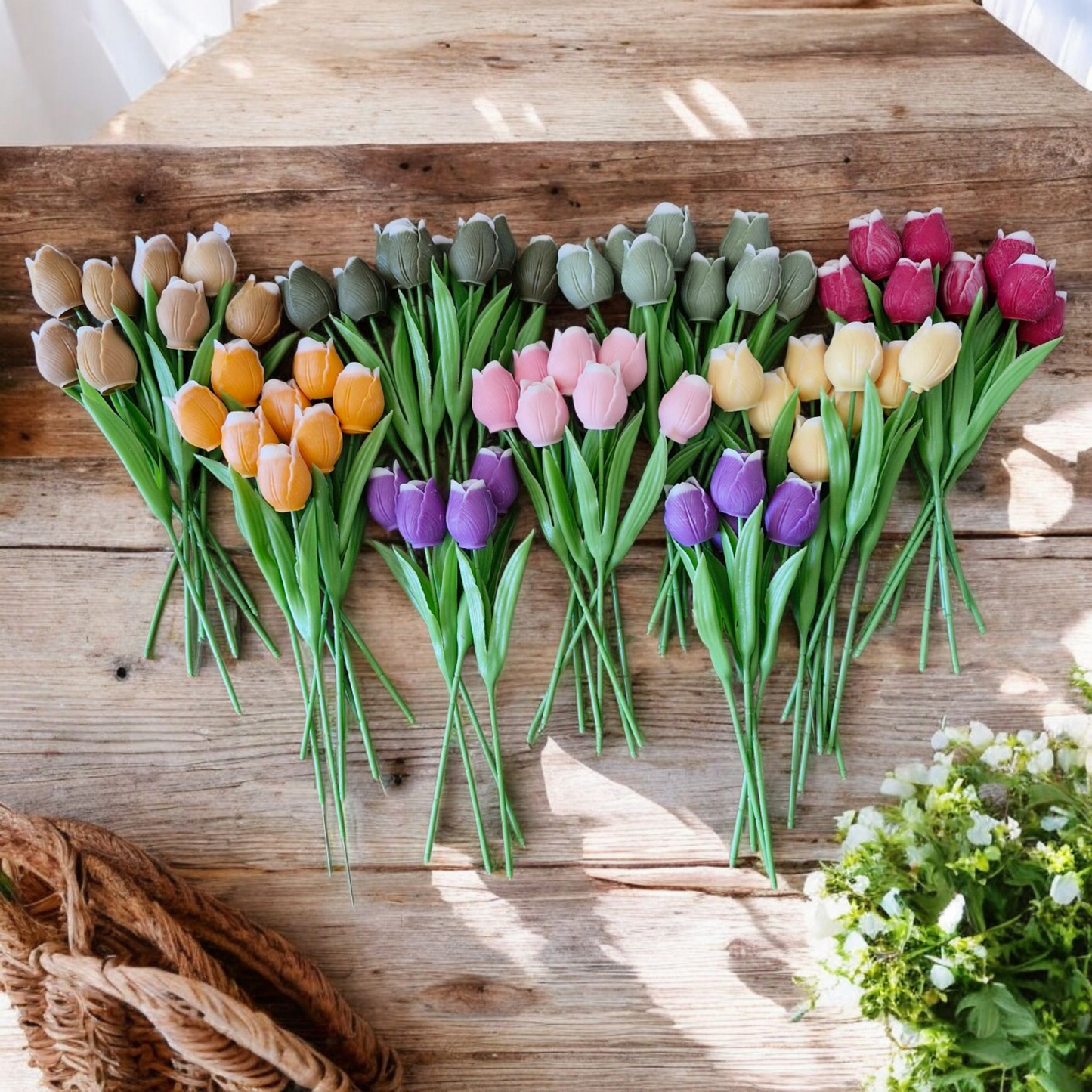 Imagine le bouquet de tulipes qui te ressemble.