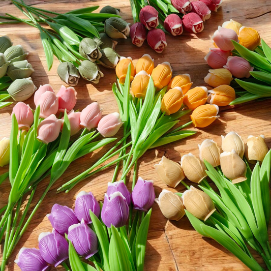 Nos bouquets de tulipes - 8 fleurs.